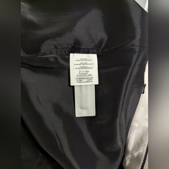 J Crew 1035 Single-Button Blazer AND Skirt Super 120s 100% Merino Wool 0P Black - Picture 9 of 14